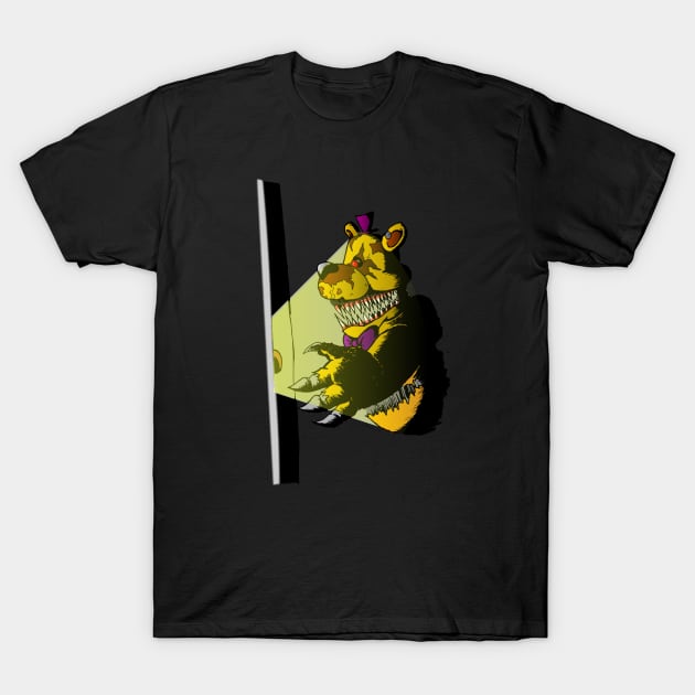 nightmare fredbear T-Shirt by oria